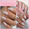 LuckForever 360pc XS Almond Press on Nails Short Fake Nails