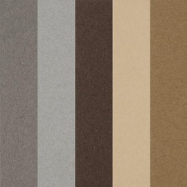 Ideen mit Herz Woven Baskets | Paper | for Crafts and Braiding | Easter Nest | Decoration | Gift Basket | Packaging | 12 cm x 8 cm x 6.5 cm | Pack of 10 (Brown, Grey and Beige Tones)