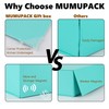 MUMUPACK 4 Pack Turquoise Gift Boxes With Lids,9x9x4 Inch Bridesmaid