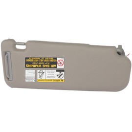 STAYTOP Left Driver Side Sun Visor For Hyundai Sonata 2006-2008 without Sunroof w/Mirror 85201-0A250-QD,852010A250QD