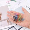 Pack of 100 Paper Clips Cross, Multicoloured Christian Paper Clips