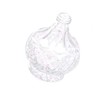 Topxome 80ml Clear Crystal Vintage Style Perfume Bottle Gold Long