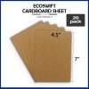 EcoSwift 20 4.5x7 "EcoSwift Brand Chipboard Cardboard Craft Scrapbook Scrapbooking