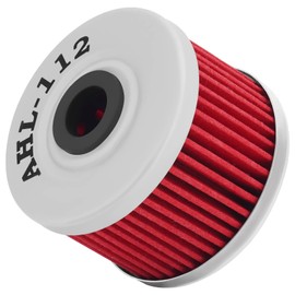 AHL 112 Filtro de aceite para Honda crf250l CRF250 L 250 2013 – 2015 (Pack de 3)