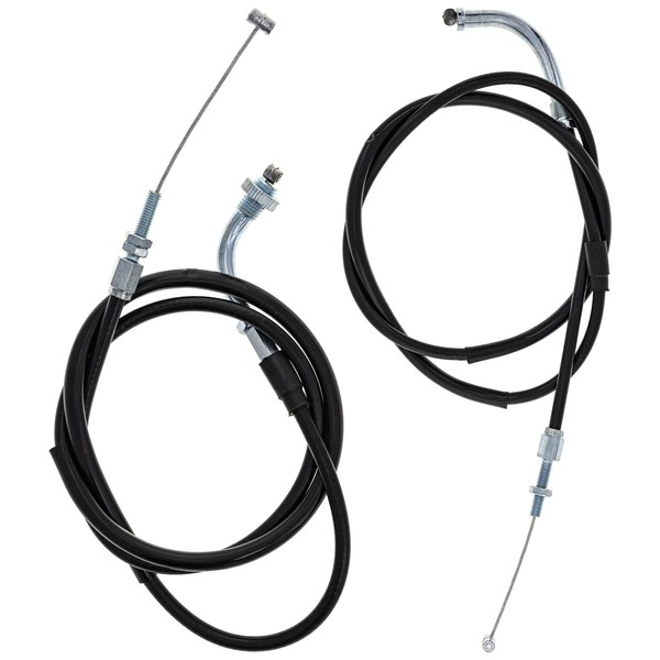 NICHE Push Pull Throttle Cable Set for Honda Shadow Aero