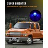 cciyu 5pcs 9LED Smoke Lens Blue Led Cab Marker Lights