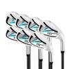 KVV Graphite Golf Irons for Slower Swingers, Beginners/High Handicap/Seniors/Ladies, Right