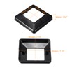 sourcing map Post Skirt, 4pcs 100x100mm/3.94x3.94" Plastic Split Style Post