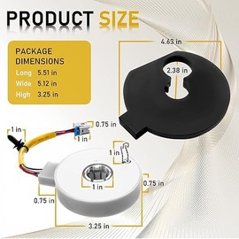 FUZIDDN Steering Torque Sensor with Alignment Tool for 2008-2012 Ford Escape & Mercury Mariner - OEM Replacement CL8Z-3F818-A, Precision-Calibrated, Waterproof Design, 3-Year Warranty