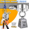 Grtard 700 LBS Magnet Fishing Kit, Double Sided Neodymium Fishing