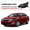 SOCKIR Headlight Assembly Compatible with 4-Door Sedan 2013 2014 2015