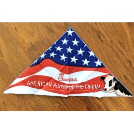 Chick-fil-A New Factory Sealed - 2016 Promo Chick-fil-A Cow - Patriotic American Flag Colors