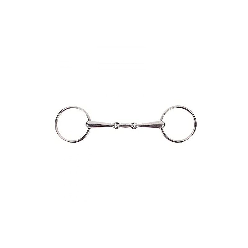 Horze Double-Jointed Loose Ring Snaffle, 5