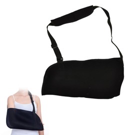 Arm Sling, Armband, Arm Support, Shoulder Strap, Adjustable Arm Strap, Arm Bracer, Shoulder Bandages with Breathable Mesh for Men and Women for Broken Wrist, Crooked Shoulder