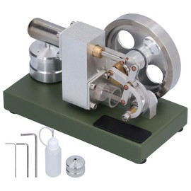 DIY Stirling Engine Model Aluminum Alloy External Combustion Engine Physics Science Teaching Supplies
