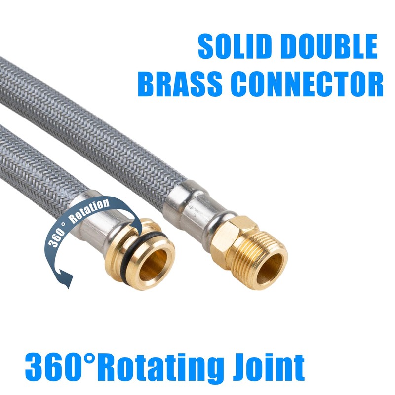 faucet hose replacement parts for Grohe 48293000 Flexible Kitchen Faucets