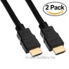 Cable Builders Short HDMI Cable [2-Pack], UHD Ultra High Speed