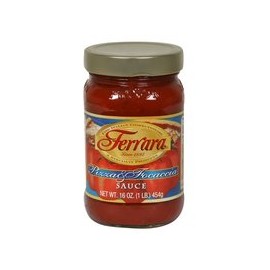 Ferrara - New York Style Pizza Sauce, (4)- 16 oz. Jars