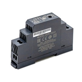 Mean Well DDR-15G-5 15W DIN Rail DC-DC Converter, 9-36VDC to 5V, 3A, Ultra Slim, Reliable for Industrial Control, Automation, Telecom, CE Certified