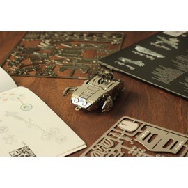 3D Puzzle Time for Machine Scorpio Car Mechanical Model for Self-Assembly