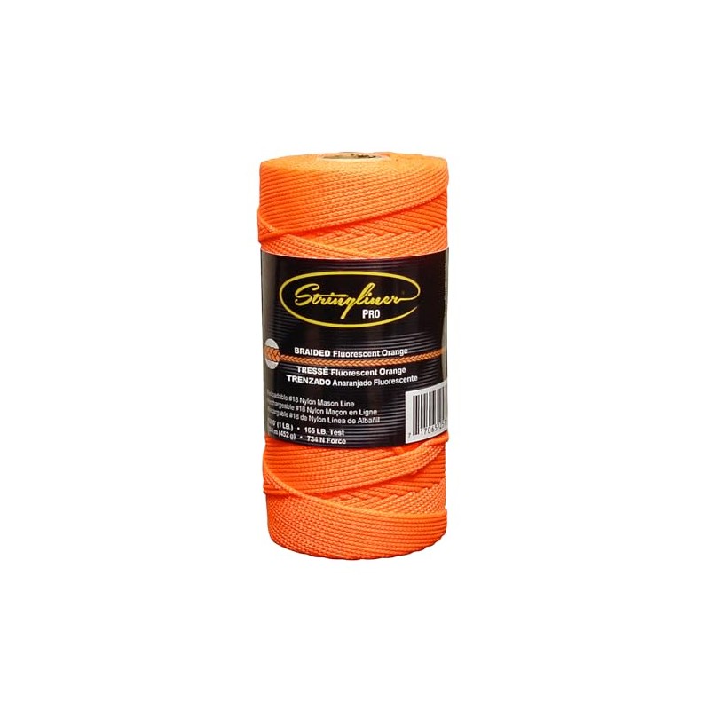 Stringliner Braided Mason Line Replacement Roll Contractor Pack 1,000' -