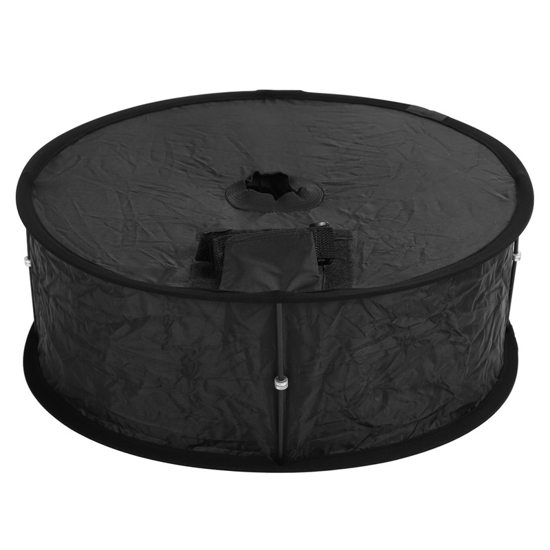 Ring Flash Softbox 17in Flash Diffuser Foldable Portable with Carrying