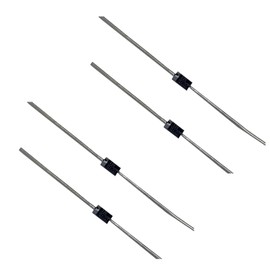 Germany Motorsports 2 x Motorcycle LED Turn Signal Blocking Diodes for Indicator Light for Decoupling the Indicators 12 V (2 Pairs)