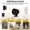 Upgraded WiFi Security Alarm System Kit-Wireless 120db Loud Weatherproof Siren