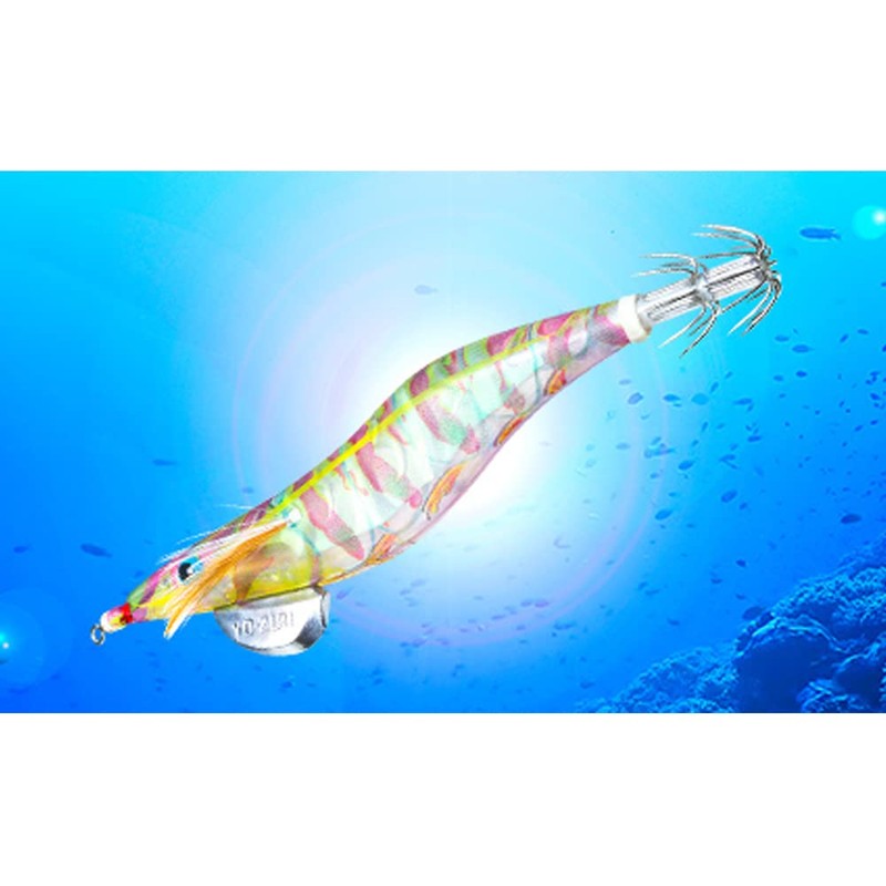 YO-ZURI Duel Egi Aoli Q 3D No. 3.5 Deep Green