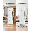 Ruigrit Offset Sliding Patio Door Handle Set with Mortise Lock