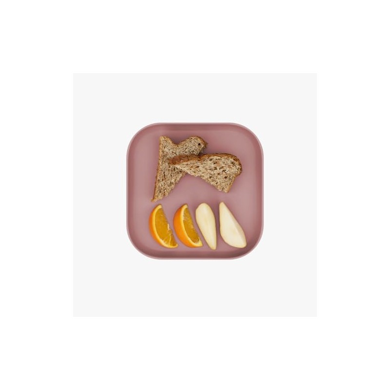 Set De Platos Básicos 5 Ezpz Color Plata