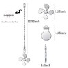 SUR-CIEL 4PCS Ceiling Fan Pull Chain, Decorative Ceiling Fan Pull