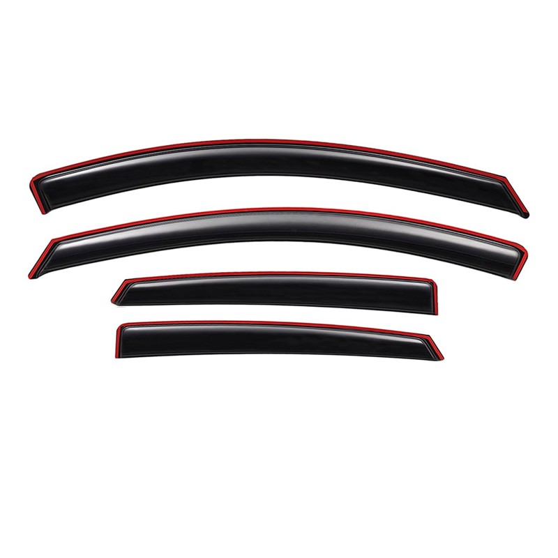 Lightronic Extra Durable Clip-on in-Channel Auto Vent Window Visor, Fits