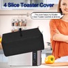 NUENSS-ROR Toaster Cover Waterproof Heat-Resistant Dustproof Protective Case Heavy Duty