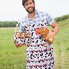 Cutecrop 2 Pcs Egg Collecting Apron with 15 Pocket Gathering