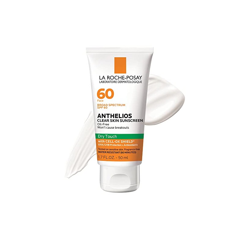 La Roche-Posay - Protector solar Anthelios Clear Skin SPF 60,