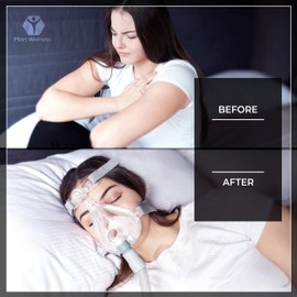 Mars Wellness Universal CPAP Hose - 6 Foot - Made in USA - Universal Tube Compatible with most machines (2 Pack)