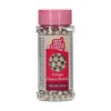 FunCakes Crispy Choco Pearls - Metallic Silver, Argento - Decorazioni