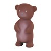 Tikiri Bear Squeaky Figure - Cute Natural Rubber Bath Toy,