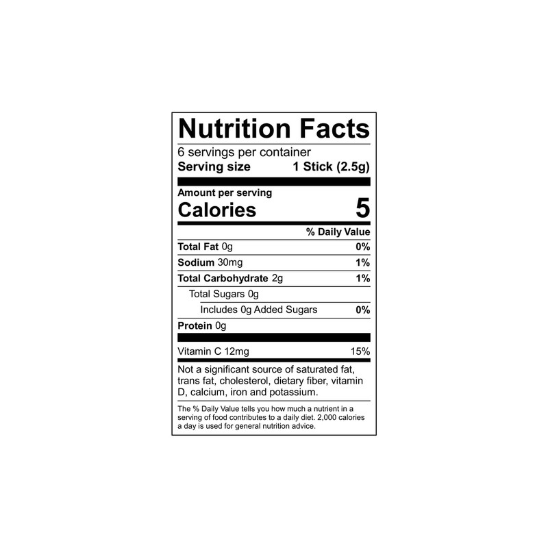 SINGLES TO GO! Orange Pineapple Drink Mix - Zero Sugar,