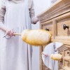 먼지청소기 집 안 방 책상 청소 정전기 먼지 떨이 기 제거 털 개 Electrostatic Dust Remover for Home, Room, Desk, and Pet Hair [Single item]