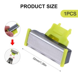 Replacement Blade, Replacement Blade Compatible with One 1 Blade Trimmer, Replacement Heads, One Blade Replacement Blade, One Blade Blades for Shaving on the Face and Body
