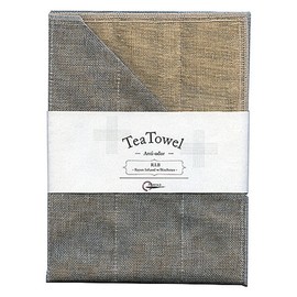 Nawrap - Toalla de té con infusión de carbón, color gris