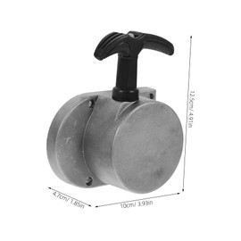 ULTECHNOVO 50cc Atv Pull Starter Manual Starter Replacement for Two-stroke Engines and Compatible Dirt Bike Models Easy to Use and Install