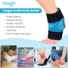 NEWGO Ankle Ice Pack for Swelling, Reusable Gel Ice Pack