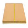 Yellow Tri-fold Display Board, Corrugated Cardboard, 32 x 48 inches