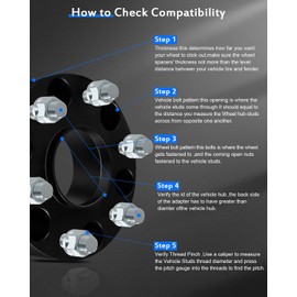 ECCPP 4X 2 inch Hubcentric Wheel Spacers 6 Lug 6x5.5 to 6x5.5 6x139.7mm to 6x139.7mm 78.1 Hub Bore 14x1.5 Fits for Silverado 1500 for Suburban 1500 for Tahoe for Sierra 1500