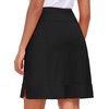 MoFiz Womens Knee Leght Tennis Skirt Skort with Inner Short