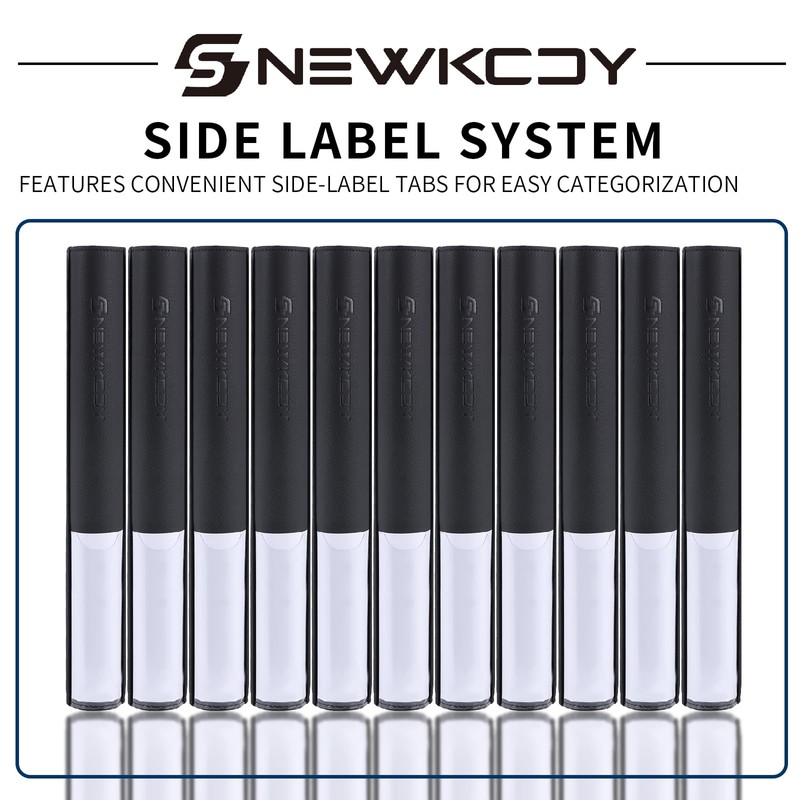 Snekdy Top loader Binder, 9 Pockets Top Loader，Holds 360 Top