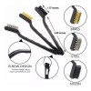Kit De Limpieza De Coche,cepillos De Limpieza Para Detalles 17pcak